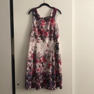Adrianna Papell Floral Dress